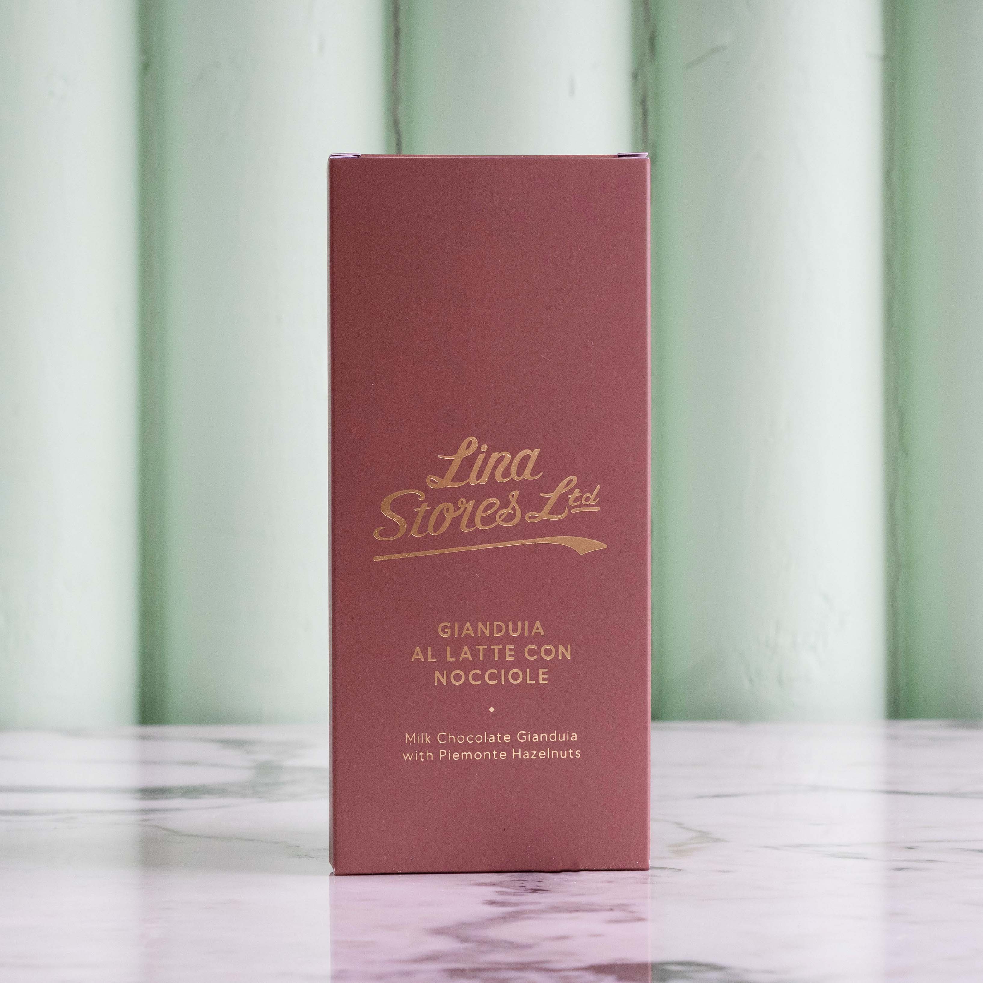 Milk Chocolate Gianduia with Piemonte Hazelnuts, Lina Stores, 100g - Image 2