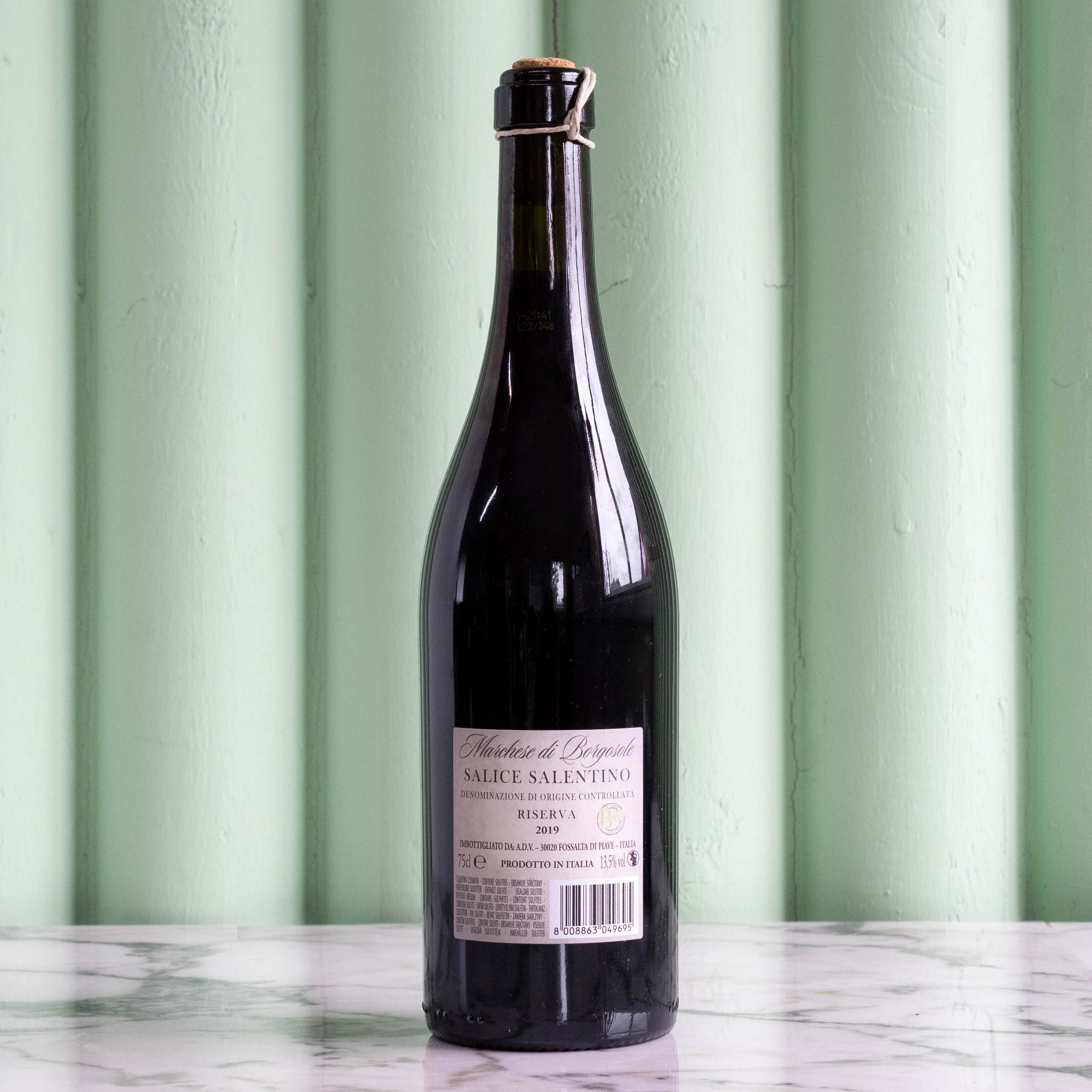 Salice Salentino Riserva, Marchese di Borgosole, Puglia, 2018, 750ml - Image 2