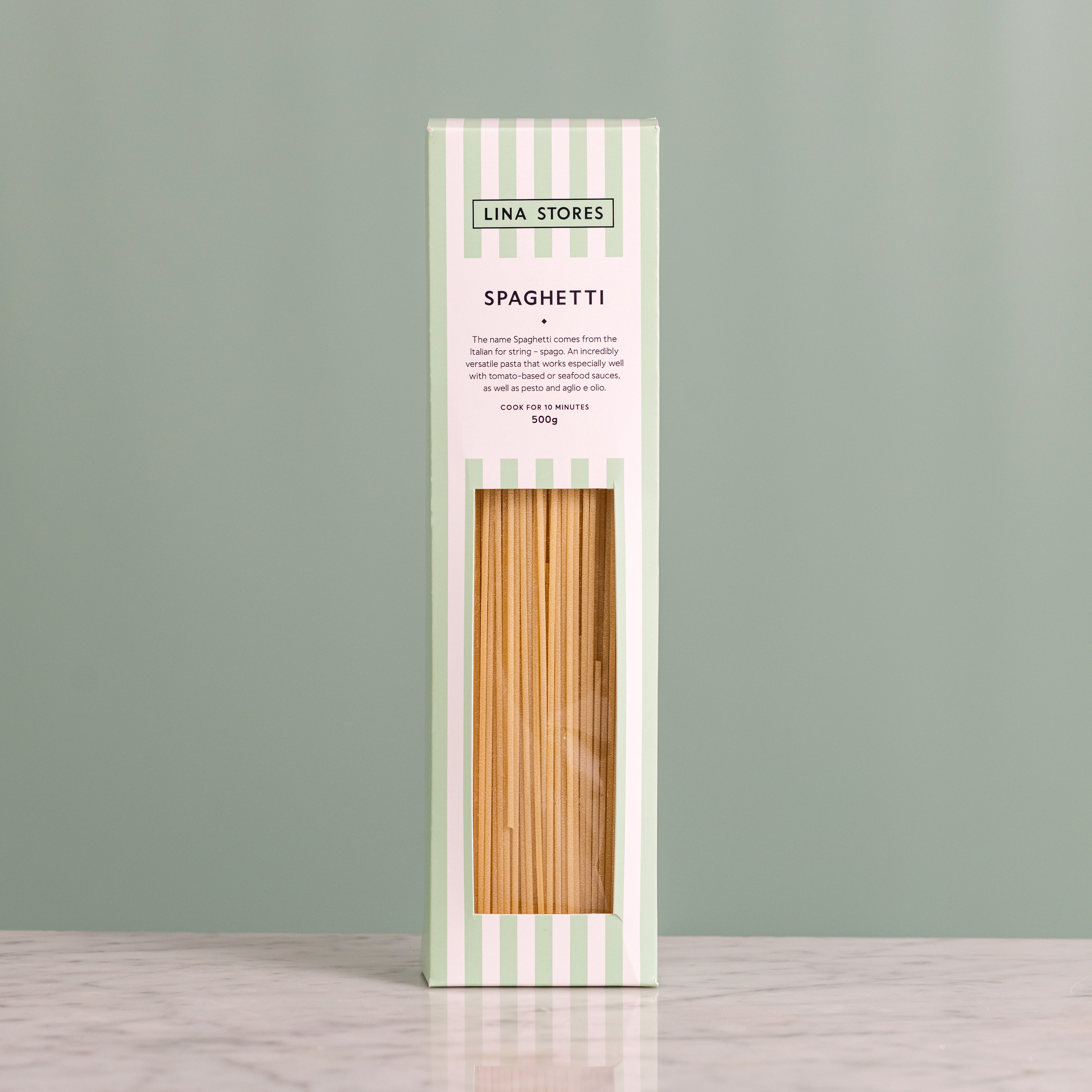 Spaghetti Pasta, Lina Stores, 500g - Image 2