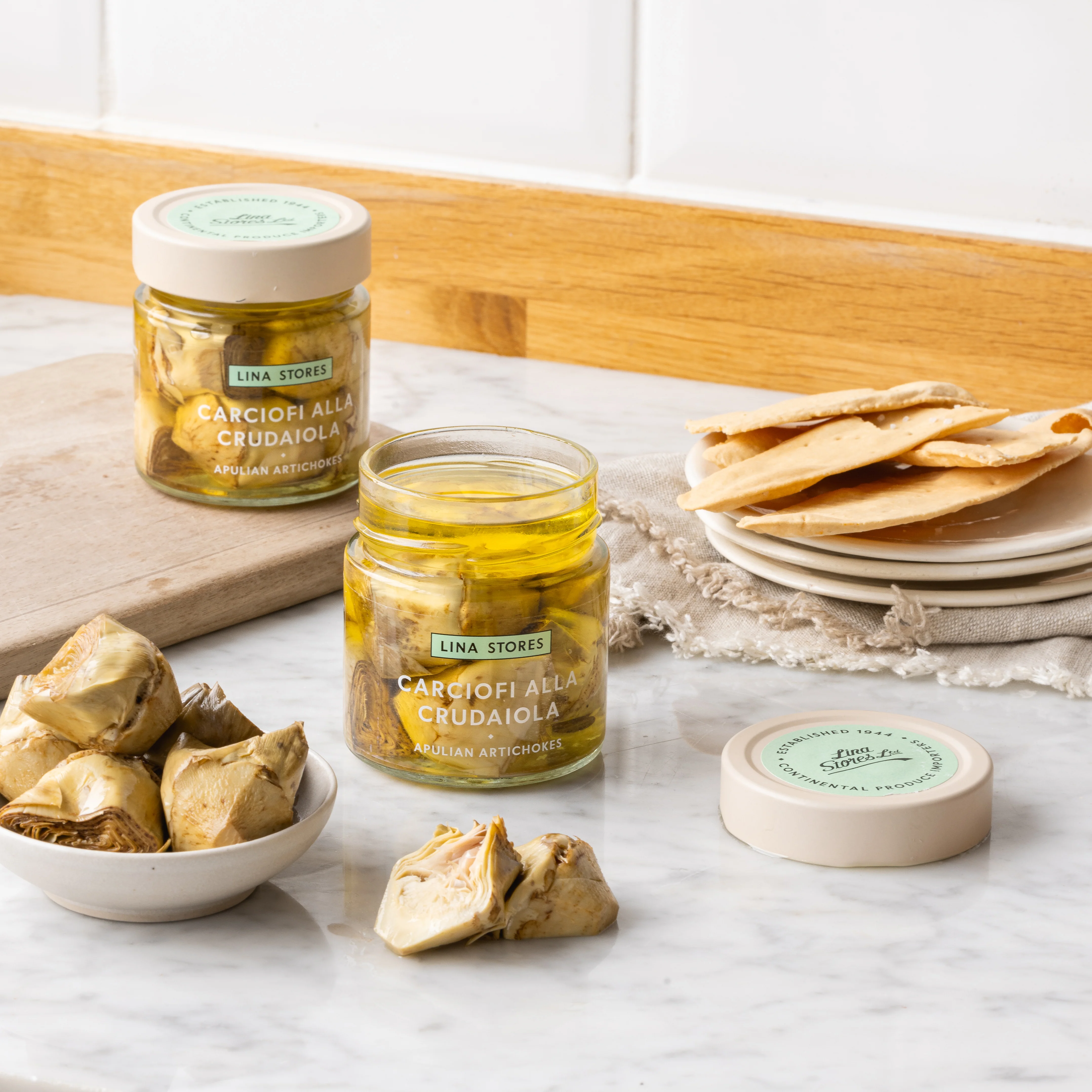 Tender Apulian Artichokes, Lina Stores, 230g