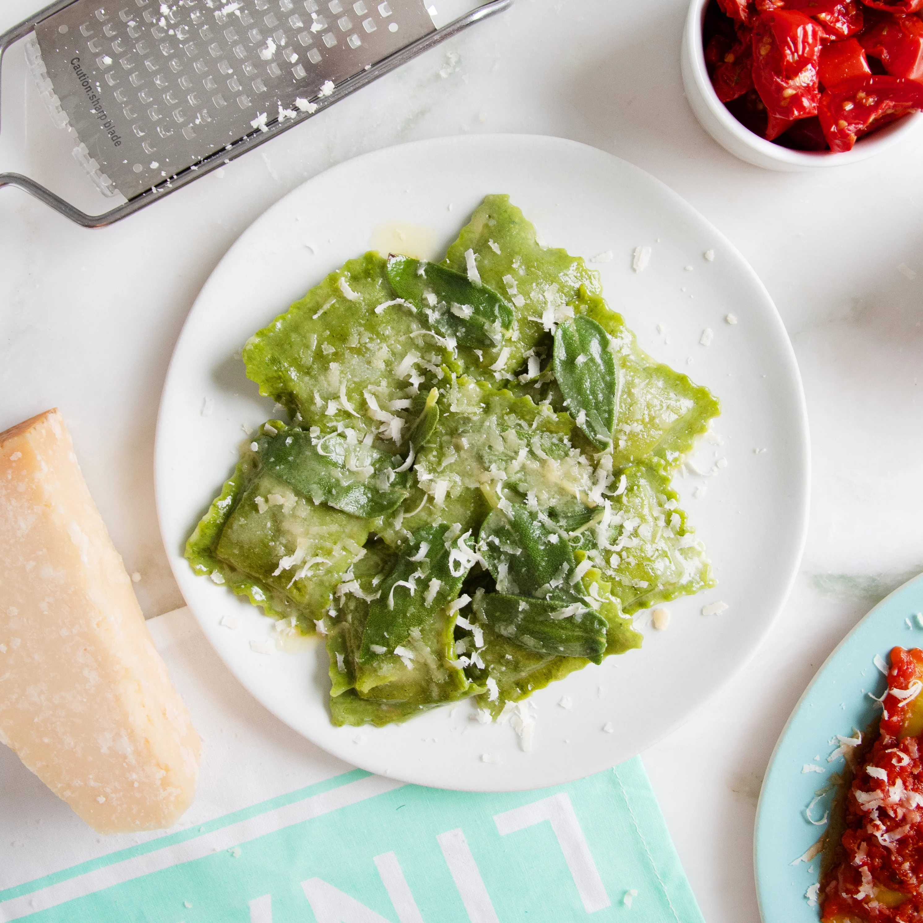 Artichoke & Truffle Ravioli with Truffle Butter and Sage, Pasta Kit