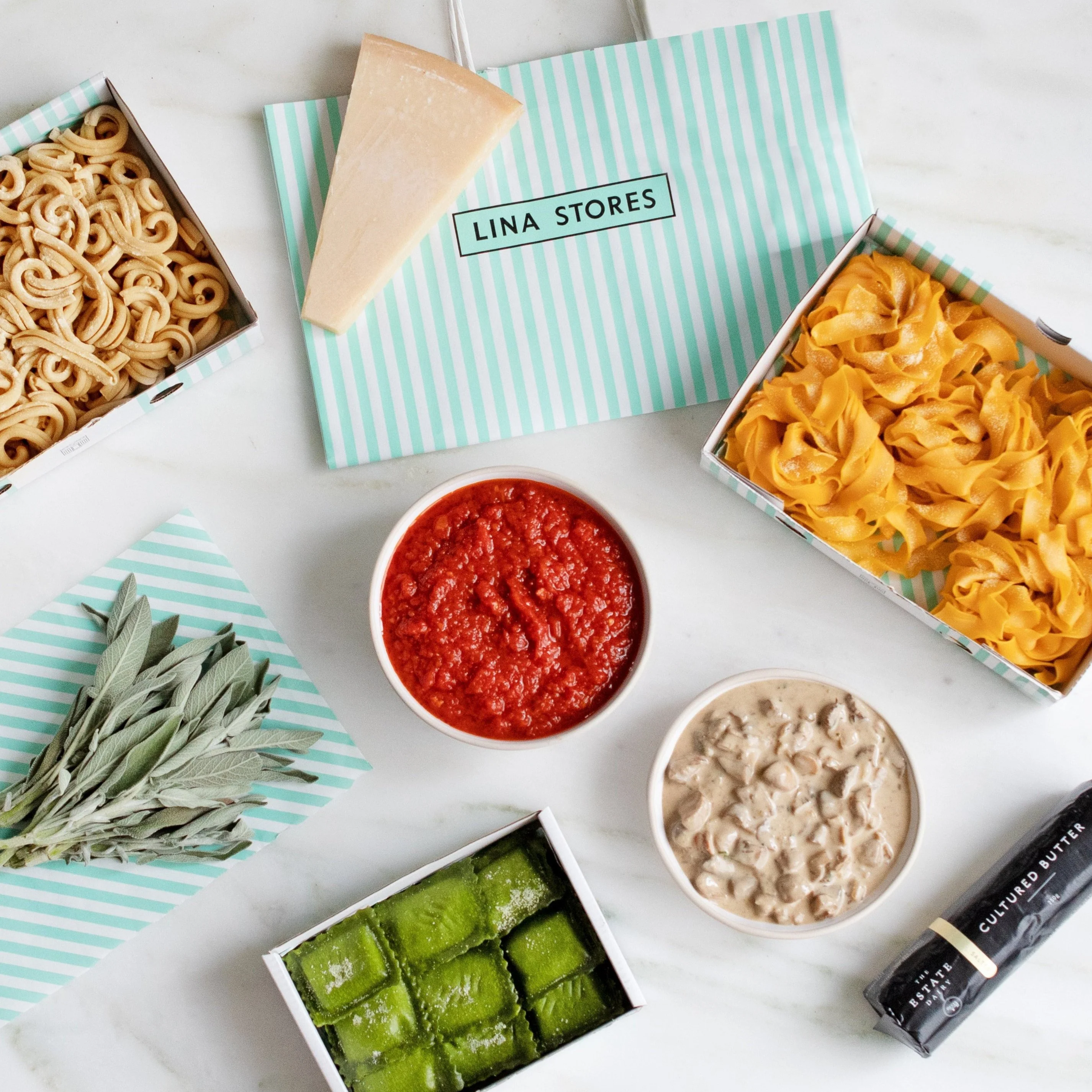 Vegetarian Fresh Pasta Meal Kit